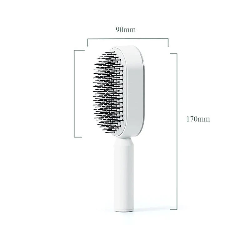 Women Fashion 3D Hair Growth Comb Hairbrush Self-Cleaning Hair Brush Self