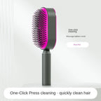 Women Fashion 3D Hair Growth Comb Hairbrush Self-Cleaning Hair Brush Self
