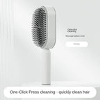 Women Fashion 3D Hair Growth Comb Hairbrush Self-Cleaning Hair Brush Self