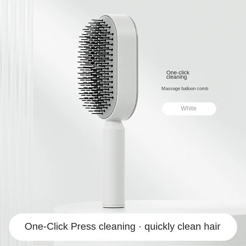Women Fashion 3D Hair Growth Comb Hairbrush Self-Cleaning Hair Brush Self