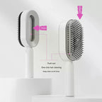 Women Fashion 3D Hair Growth Comb Hairbrush Self-Cleaning Hair Brush Self